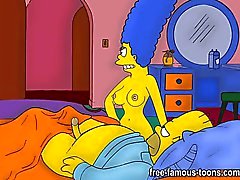 Marge Simpson hentai parody