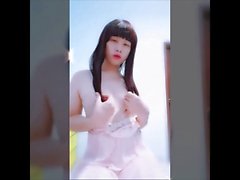 Sexy Asian Ladyboys anf Femboy masturbating their small dick