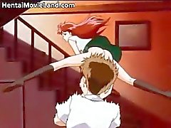 Hot nasty redhead anime babe have fun part1