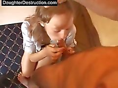 Teen daughter destruction