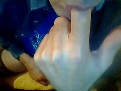 I Masturbate And Lick My Delicious Precum Which I Love The Taste Of So Much, Then I Cum