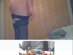 i Self Sucking my dick in skype 3