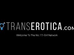 TRANSEROTICA Transsexual Lianna Lawson Rides Monster Dildo