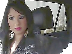Insatiable lovers film sex in the car