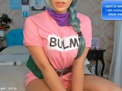 joi playing with bulma cosplay jerk off instruction orgasm hitachi