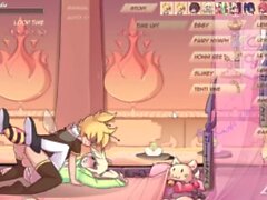 Max The Elf v0.4 [Femboy Hentai game PornPlay] Ep.8 gangbang by the succubus naughty army