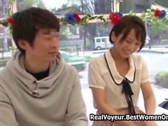 Asian Japanese Teens Couple Sex Show Glass Walls 30