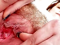 Unpretty ripe medic fingering pussy in addition to