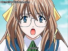 Sexy anime schoolgirl gets fucked hard part3
