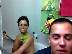 Cute Couple having fun sex with webcam
