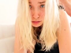 Petite Blonde Sex Doll Claire Roos Slides Into My DMs