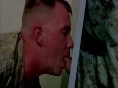 Army's gloryhole 2 (threesome)