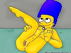 Griffins and Simpsons hentai porn parody