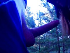 Fucked sweety girl in the forest. Dont cum inside me daddy!