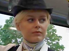 Busty Stewardess Public Handjob In The Bus - Snake