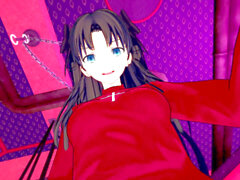 Rin tohsaka, deep-throat