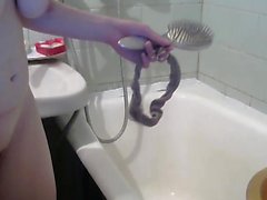 Katie Howard Exposed Naked on Hidden Voyeur Shower Spy Cam